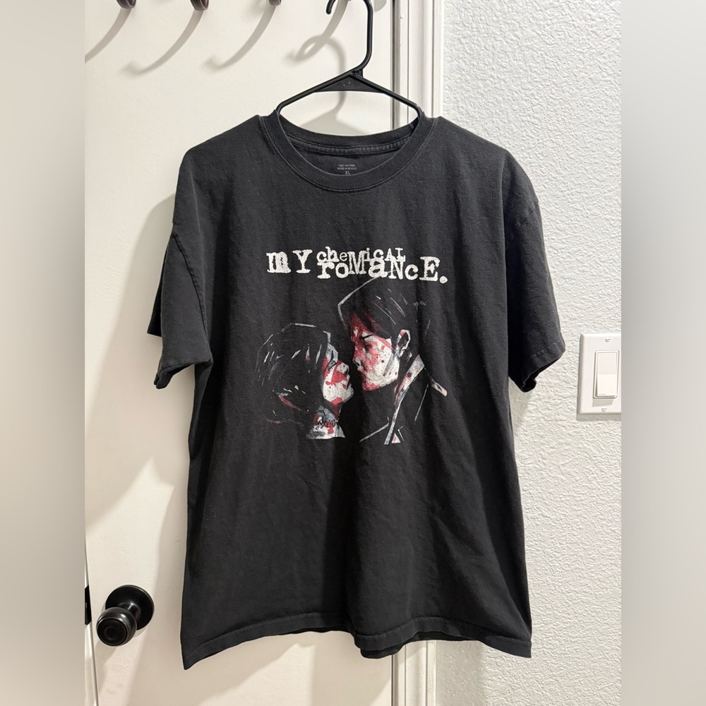 Black My Chemical Romance Graphic T-Shirt